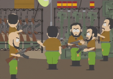 Army Soldier GIF by South Park 