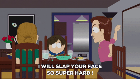 Slap GIF by South Park - Find & Share on GIPHY