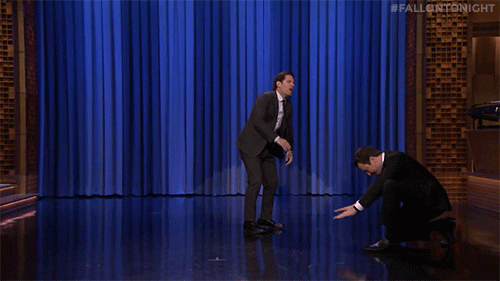 Jimmy fallon bow down GIFs - Get the best GIF on GIPHY