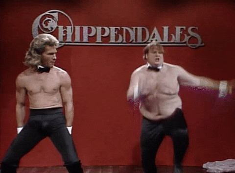 swayze patrick farley chris chippendales snl gifs dancing saturday night giphy 1990s dirty