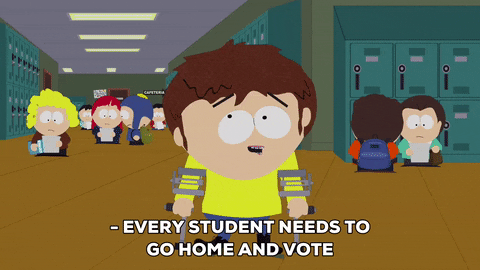Resultado de imagen para student talking gif