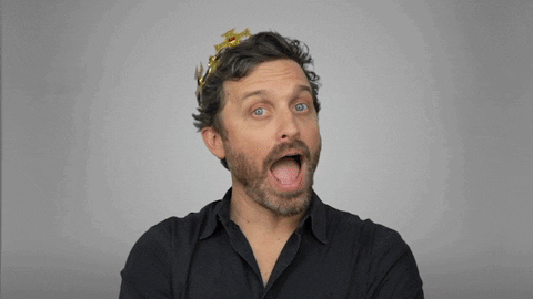 Rob Benedict Wink GIF by Kings of Con - Find & Share on GIPHY