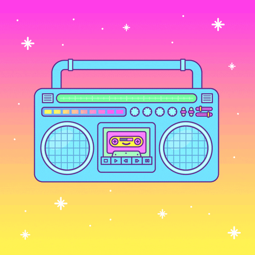 Boombox GIF by 100% Soft - Find & Share on GIPHY