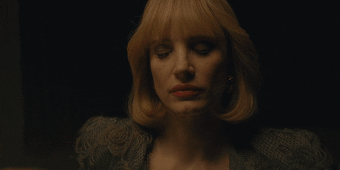 Stressed Jessica Chastain GIF by A24