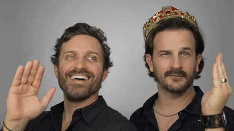 Rob Benedict Hello GIF by Kings of Con - Find & Share on GIPHY