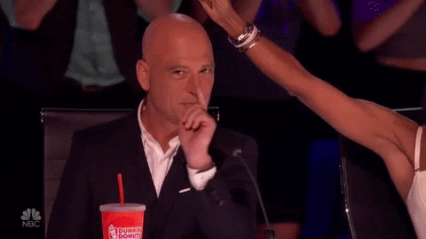 Howie Mandel Point GIF by America's Got Talent - Find & Share on GIPHY
