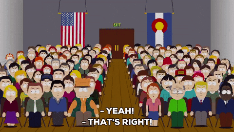 Town Hall Randy Marsh GIF by South Park  - Find & Share on GIPHY