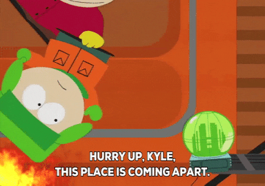 Kyle Scared Scared Kyle Broflovski GIF by South Park - Find & Share on GIPHY