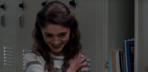 Blushing Stranger Things GIF - Find & Share on GIPHY