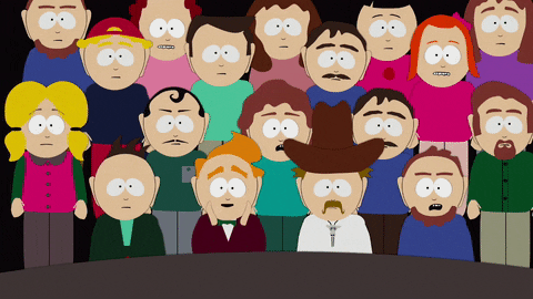 Clapping Crowd GIF by South Park - Find & Share on GIPHY