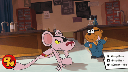 Bbc 90S GIF by Danger Mouse