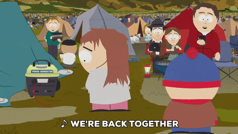 South Park character saying 
