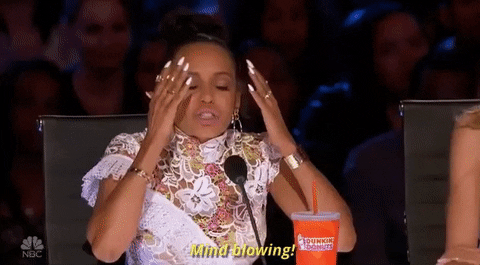 Mel B Mind Blown GIF by America's Got Talent - Find & Share on GIPHY