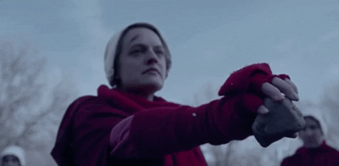 Handmaids Tale June GIF by Center for Story-based Strategy  - Find & Share on GIPHY