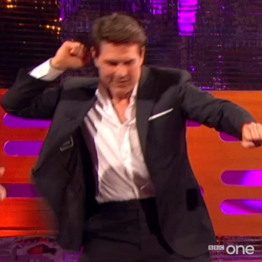 Image result for gif dancing tom cruise