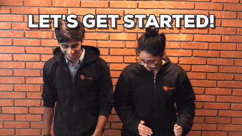 Let's get started gif
