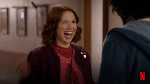 High Five Kimmy Schmidt GIF by Unbreakable Kimmy Schmidt - Find & Share on GIPHY