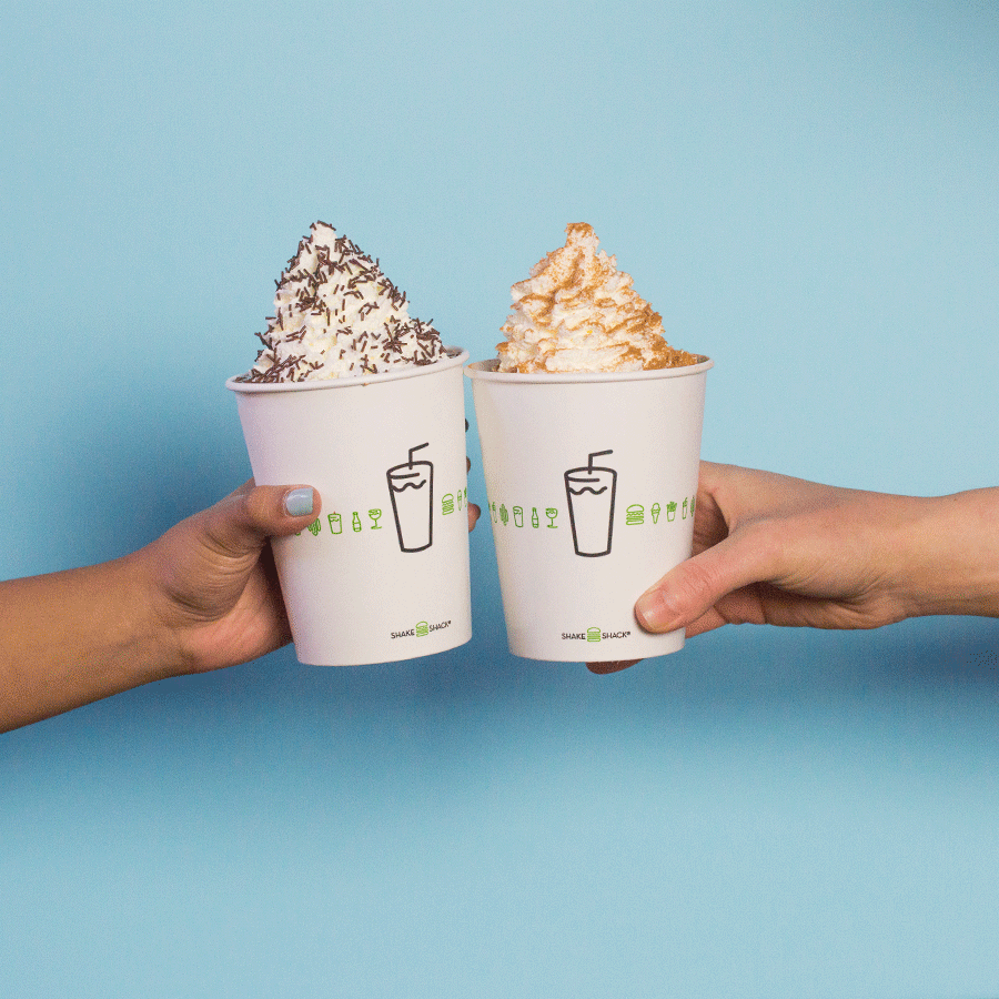 Cheers Milkshake GIF by Shake Shack Find & Share on GIPHY
