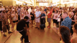 Epic Danceoff in funny gifs