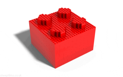 Componentes como piezas de LEGO