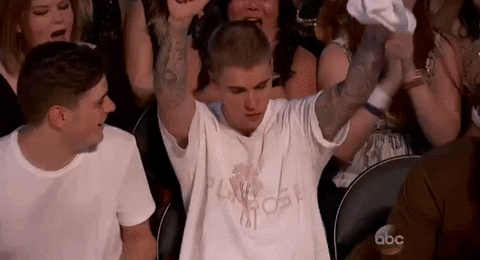 Justin Bieber Yes GIF by Billboard Music Awards
