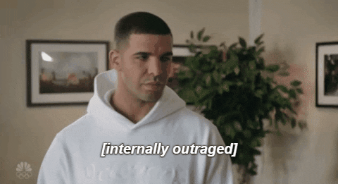 Annoyed Drake GIF by Saturday Night Live - Find & Share on GIPHY