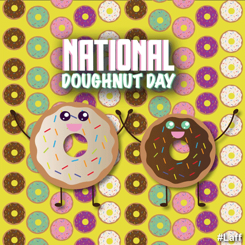 Krispy Kreme Day GIF by Laff Find & Share on GIPHY