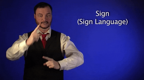 Sign Language GIF by Sign with Robert - Find & Share on GIPHY