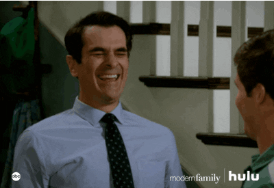 Modern Family Laughing GIF by HULU - Find & Share on GIPHY