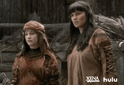 Xena Warrior Princess Nbc GIF by HULU - Find & Share on GIPHY