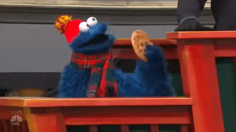 Cookie Monster GIF by The 91st Annual Macy’s Thanksgiving Day Parade - Find & Share on GIPHY