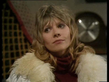 Image result for doctor who jo grant gif