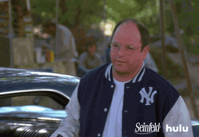 George Costanza Finger Point GIF by HULU