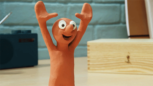 Wave Hello GIF by Aardman Animations - Find & Share on GIPHY