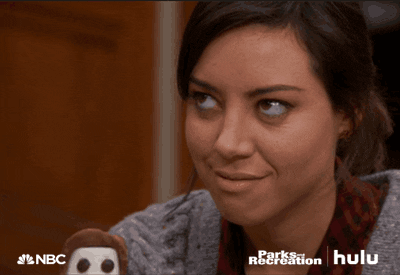 Mischievous Parks And Recreation GIF by HULU - Find & Share on GIPHY
