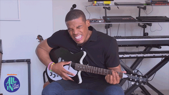 Rocking Out Cam Newton GIF by Nickelodeon