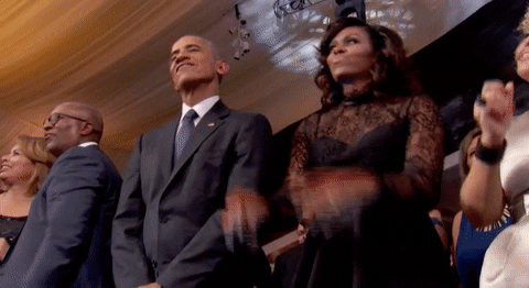 Feelin It Barack And Michelle GIF by BET - Find & Share on GIPHY