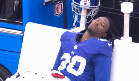 New York Giants Sleeping GIF by NFL - Find & Share on GIPHY