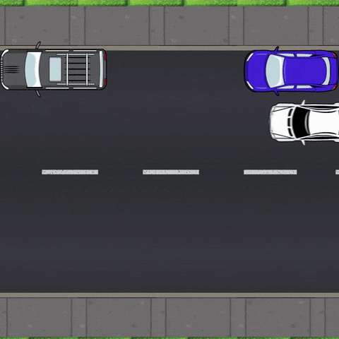 The exact science of parallel parking.