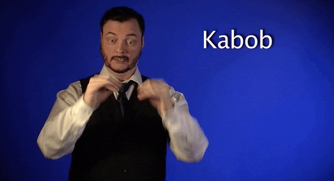 Sign Language Kabob GIF by Sign with Robert