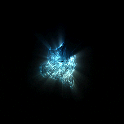 x particles cinema 4d lightning