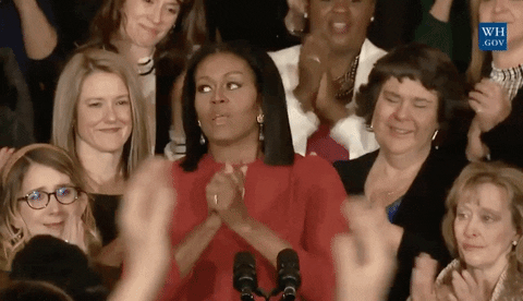Michelle Obama Hug GIF by Obama - Find & Share on GIPHY