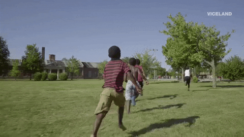 Kids Running GIF by NOISEY - Find & Share on GIPHY