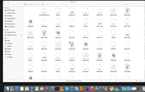 GitHub - xorforce/FileOrg: A File Organising Python Script categorizing ...