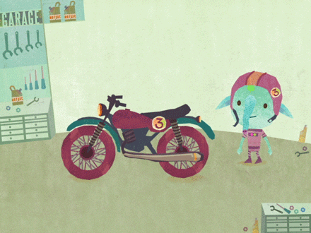 On My Way Animation GIF by tillpenzek