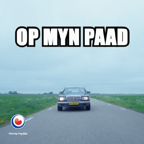 Auto Op GIF by Omrop Fryslân