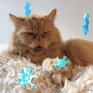 Snow Day Yawn GIF by Jess - Find & Share on GIPHY