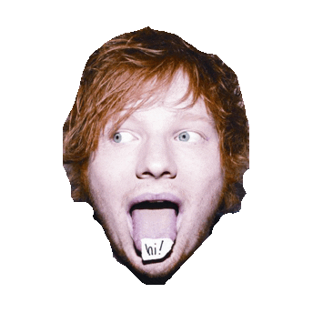 Ed Sheeran Sticker by imoji for iOS & Android | GIPHY