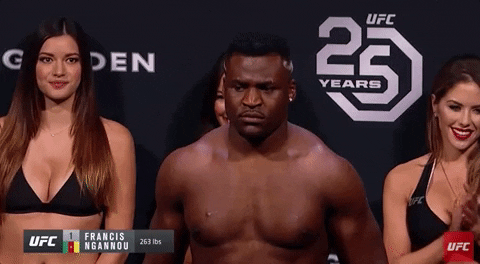 Flexing Francis Ngannou GIF by UFC - Find & Share on GIPHY