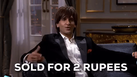 Sold For Two Rupee in bollywood gifs